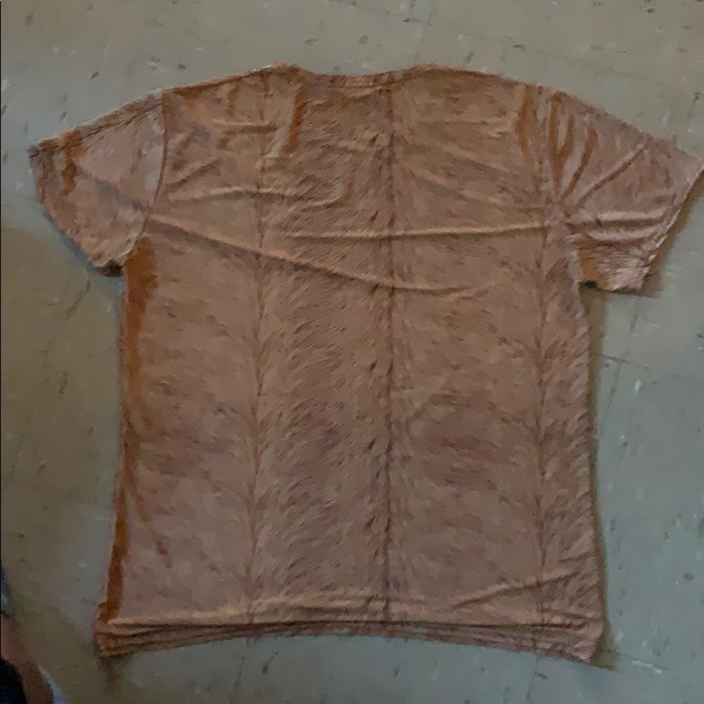 Shiny beige blouse - Picture 3 of 3